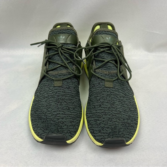 Adidas Originals X PLR Olive Green Lime Men’s Sneakers Running Shoes Size 10.5 - Picture 2 of 10